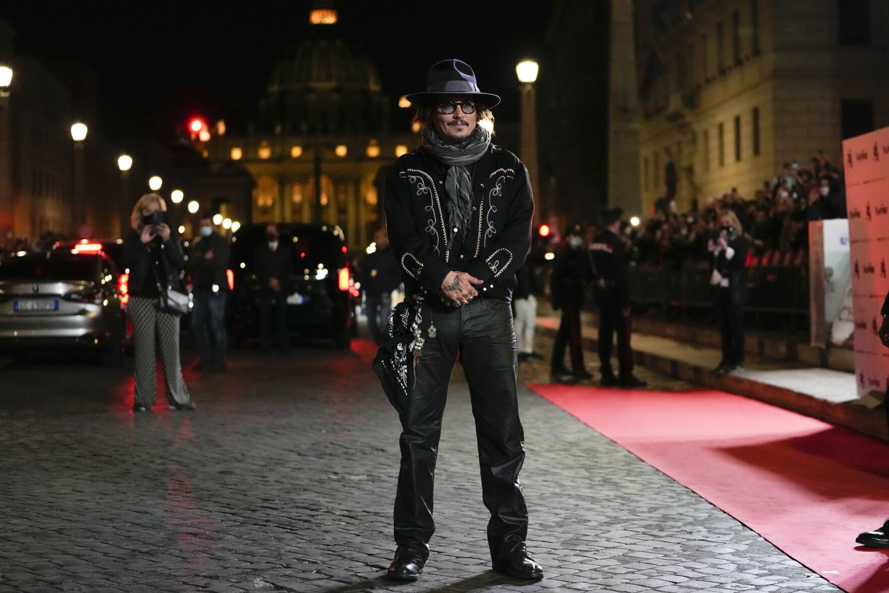 APTOPIX Italy Film Festival Johnny Depp
